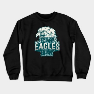 fly eagles fly - since 1955 Crewneck Sweatshirt